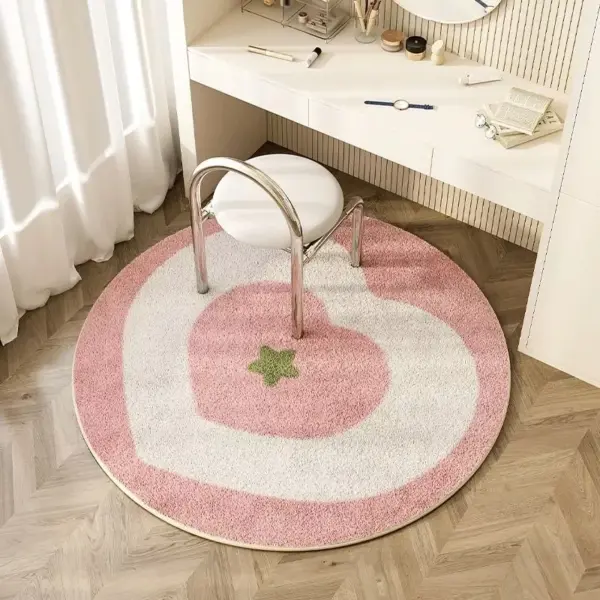 97409-e60c7b.webp Chic Cartoon Peach Heart Plush Rug