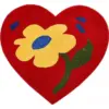 97414-c1d4d7.webp Heart-Shaped Fluffy Flower Entrance & Bathroom Rug