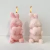 97494-515002.webp Rose Rabbit Silicone Candle & Craft Mold