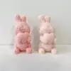 97494-9881c2.webp Rose Rabbit Silicone Candle & Craft Mold