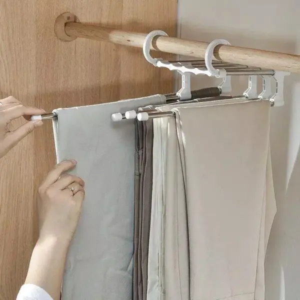 97531-2559d5.webp Adjustable 5-in-1 Stainless Steel Pants Hanger