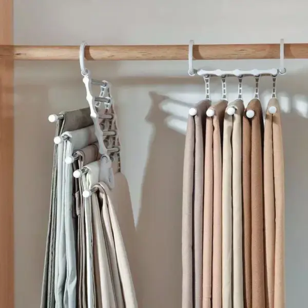 97531-3bcea6.webp Adjustable 5-in-1 Stainless Steel Pants Hanger