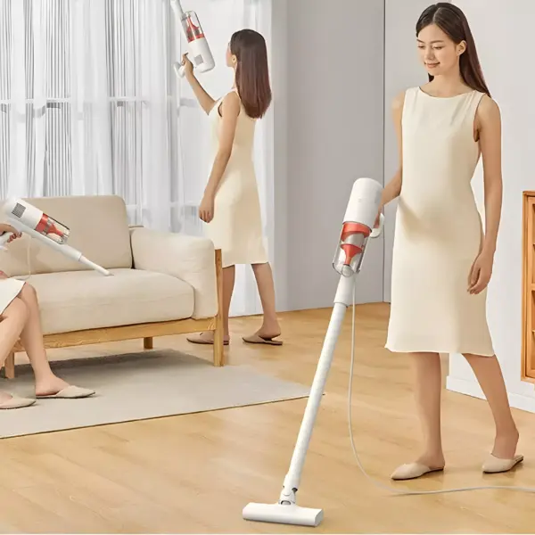 Wired Handheld Vacuum Cleaner – 2.16kPa Strong Suction, 0.5L Dust Cup, Wet & Dry