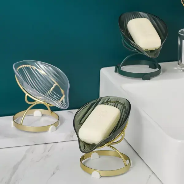 97914-b98401.webp Elegant Leaf-Shaped Soap Dish Holder