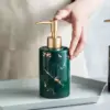 97978-1ba5ad.webp Marbled Ceramic Hand Sanitizer Bottle - Stylish Lotion Dispenser