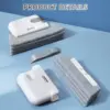 Window Groove Cleaning Brush - Handheld Sliding Door Track & Crevice Cleaner