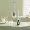 360° Long Handle Baby Bottle Brush - Soft Food-Grade Cleaning Brush