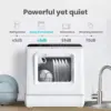 98153-a485b6.webp Ecozy Countertop Mini Dishwasher with Built-In Water Tank