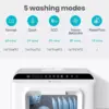 98153-fb81f9.webp Ecozy Countertop Mini Dishwasher with Built-In Water Tank