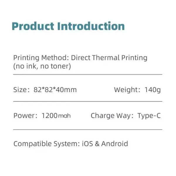 98195-640f29.webp Bluetooth Pocket Thermal Printer - Wireless, Inkless & Portable for On-the-Go Printing