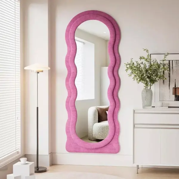 98551-7ef2a6.webp Wavy Full Length Mirror
