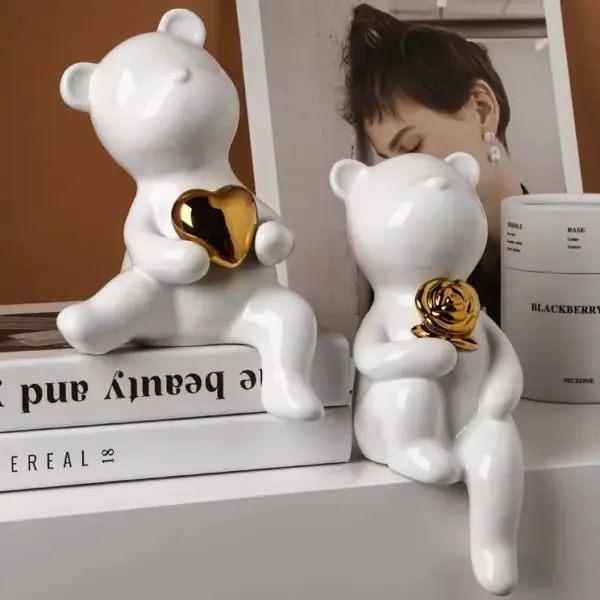 98593-1feefc.webp Light Luxury Ceramic Bear Ornament