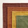 Striped Corduroy Throw Pillow Cover 18x18 Inch – Decorative Cushion Cover