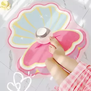 Soft Pink Shell Carpet for Bedroom and Bathroom