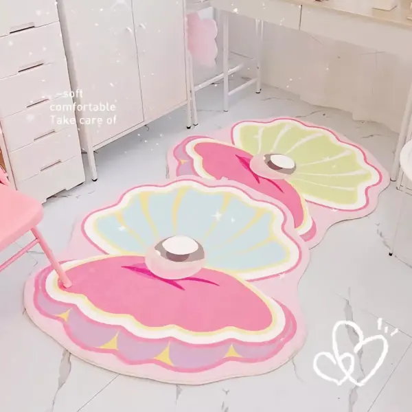 98653-f6b0f1.webp Soft Pink Shell Carpet for Bedroom and Bathroom