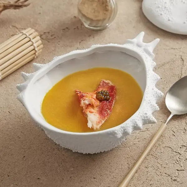 Crab-Shaped Ceramic Bowl