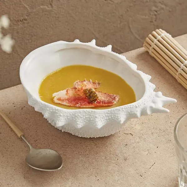 Crab-Shaped Ceramic Bowl