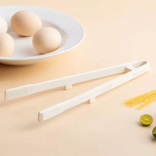 Food Grade Silicone Kitchen Tongs with Long Handle