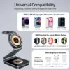 15W 3-in-1 Magnetic Wireless Charger Stand for iPhone, Apple Watch & AirPod