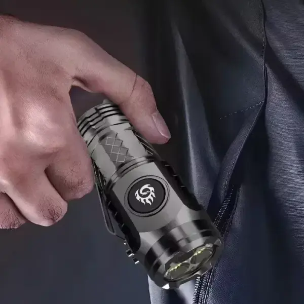 Ultra-Bright Triple LED Mini Flashlight