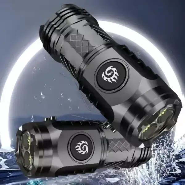 Ultra-Bright Triple LED Mini Flashlight