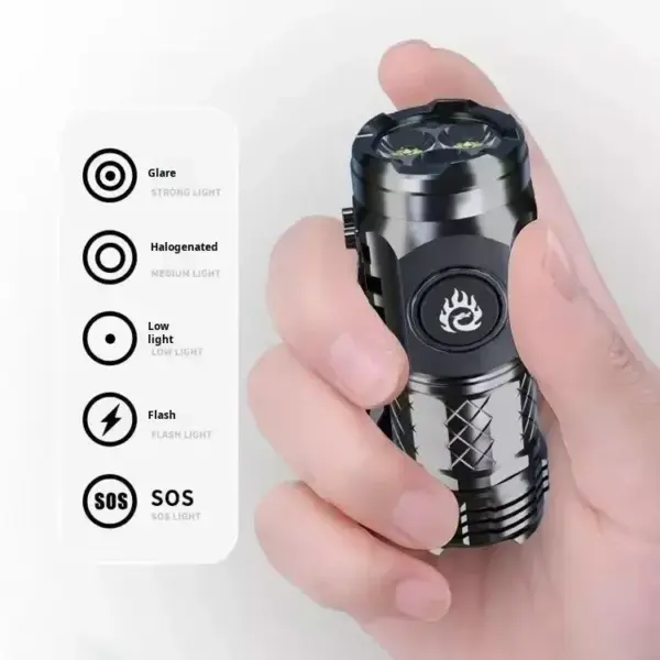Ultra-Bright Triple LED Mini Flashlight