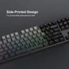136-Key Gradient PBT Double Shot Backlit Keycaps for MX Mechanical Keyboards