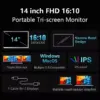 98849-901c0e.webp Portable Tri-Screen Laptop Extender