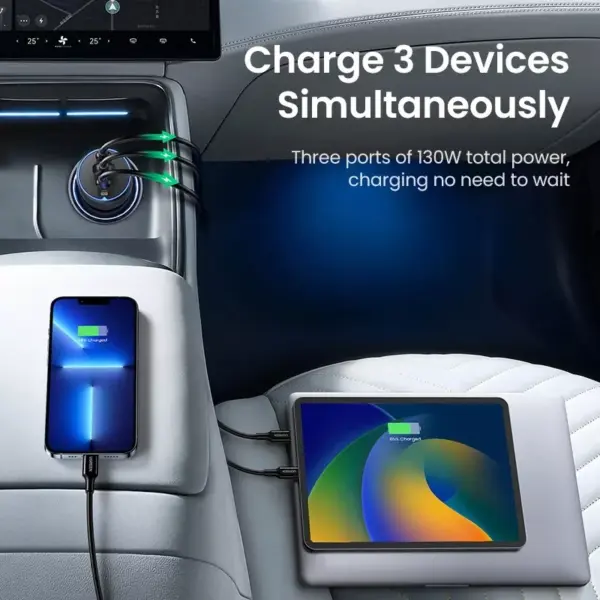 99362-fdc70b.webp 130W USB-C Car Charger for Fast Charging