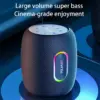 50W Outdoor Portable Waterproof Bluetooth Speaker with 14,400mAh Battery