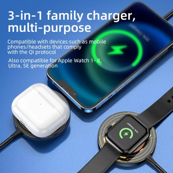 99406-18816d.webp 3-in-1 Magnetic Wireless Charger for Apple iPhone, AirPods, and Watch