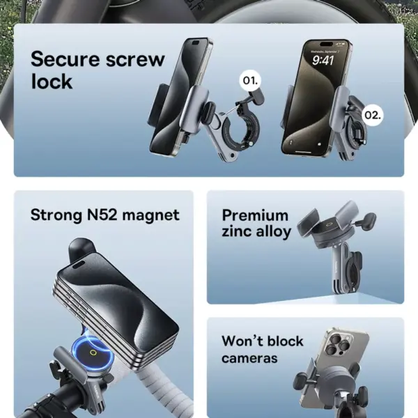 99418-50161d.webp Magnetic 360° Bicycle Phone Holder for iPhone – Universal Bike Mount