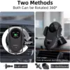 Wireless Car Charger & Auto Mount