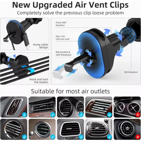 Wireless Car Charger & Auto Mount