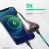 99481-d81686.webp 84W USB Car Charger with Quick Charge QC PD 4.0 & 3.0 for Fast Charging