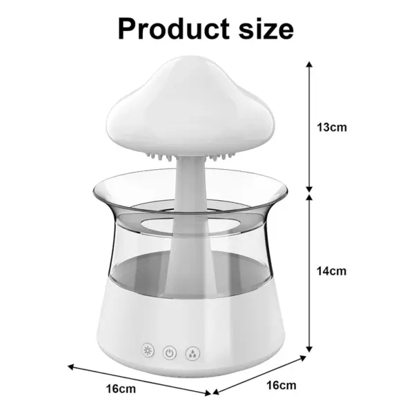 99534-2db260.webp Rain Cloud 300ml Aroma Diffuser & Night Light Humidifier