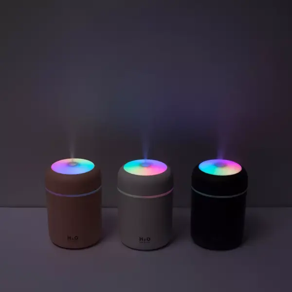 99593-d3dd35.webp 300ml Ultrasonic USB Aroma Diffuser Humidifier with Colorful LED Light