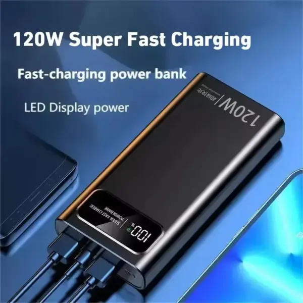 200,000mAh Power Bank for iPhone and Apple Devices