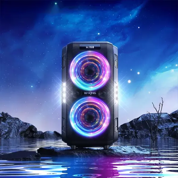 99782-472555.webp 250W Peak Bluetooth Party Speaker with Custom Bass and 120dB Sound