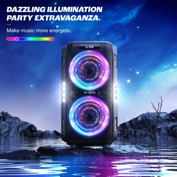 99782-e38f4f.webp 250W Peak Bluetooth Party Speaker with Custom Bass and 120dB Sound