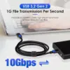 99790-dd8f9d.webp USB 3.2 Gen2 Type C Cable 10Gbps Fast Data Transfer & Charging for Samsung
