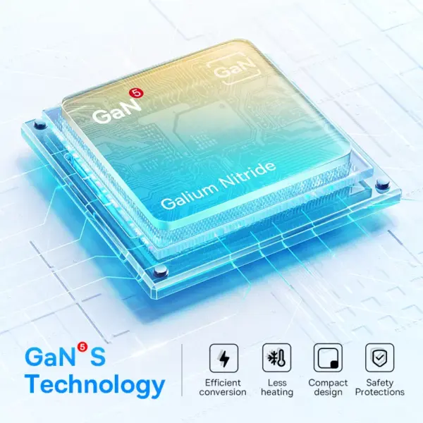 30W GaN USB-C Fast Charger for Apple iPhone, iPad, and MacBook