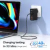 100W GaN USB Type C PD Fast Charger for Apple iPhone and MacBook