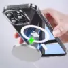 Transparent Magnetic Case for iPhone 16 Pro Max