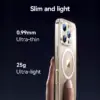 Transparent Magnetic Case for iPhone 16 Pro Max