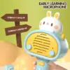 Cartoon Rabbit Handheld Wireless Karaoke Microphone for Kids