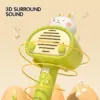 Cartoon Rabbit Handheld Wireless Karaoke Microphone for Kids