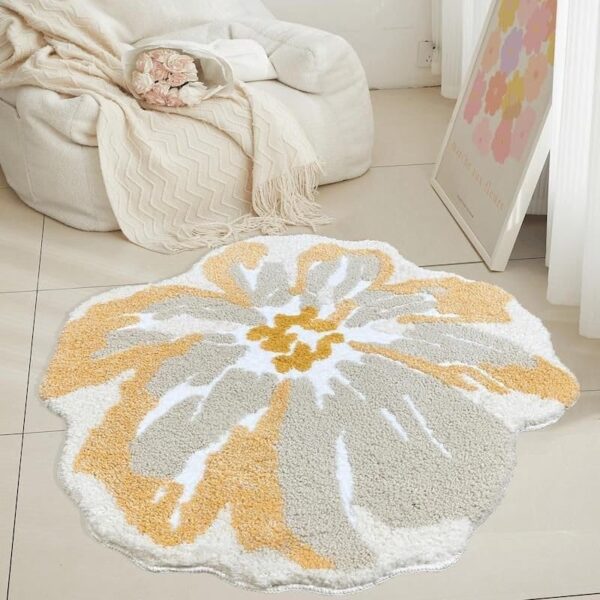 Luxurious Floral Tufted Rug Luxurious Floral Tufted Rug