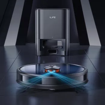 Robot Vacuum and Mop with Auto Empty Station, 3000Pa Suction & Smart App Control Robot Vacuum and Mop with Auto Empty Station, 3000Pa Suction & Smart App Control