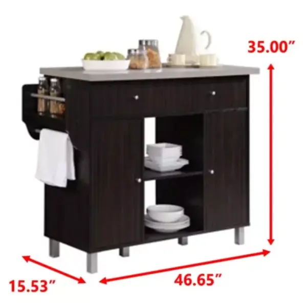 106409-9fbf1b.webp Multi-Purpose Kitchen Island with Spice Rack and Towel Holder
